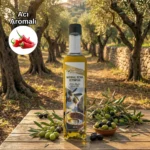500ml Soğuk Sıkım Natürel Sızma Aromalı Zeytinyağı  Cam Şişe %7 - Görsel 4