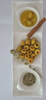 Biberli Domat Yeşil Zeytin - Görsel 2